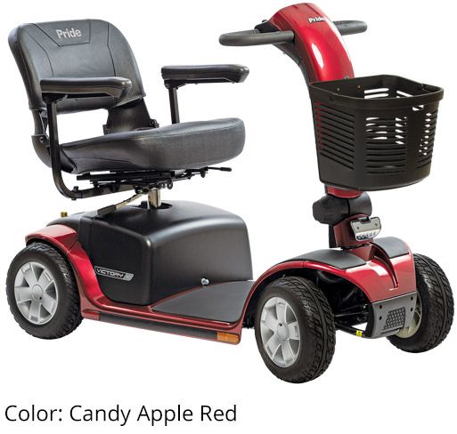 Rental Power Mobility Scooter Large Size 400 Lbs Capacity