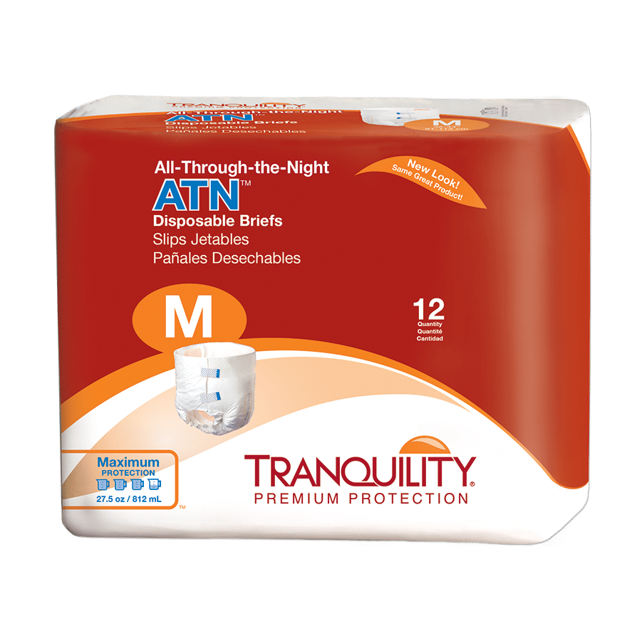Tranquility ATN (All-Through-The-Night) Disposable Brief