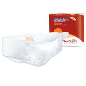 Tranquility® Bariatric Disposable Brief, 34 oz Fluid Capacity, Latex-Free, 3XL (64" to 96")