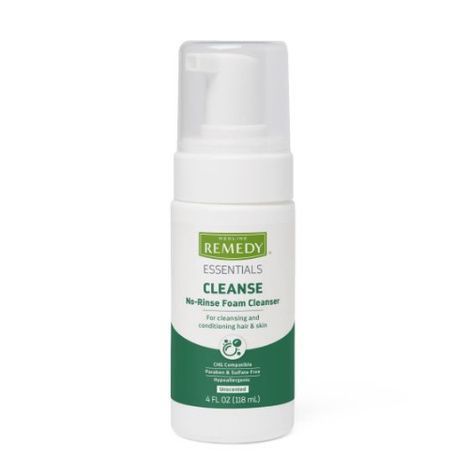 Medline Remedy Essentials No-Rinse Foam Cleanser