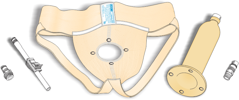 Urocare Products Inc Male Urinal Kit with Garment and Sheath