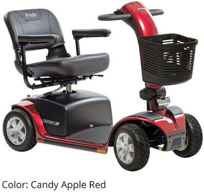 Rental Power Mobility Scooter Large Size 400 Lbs Capacity
