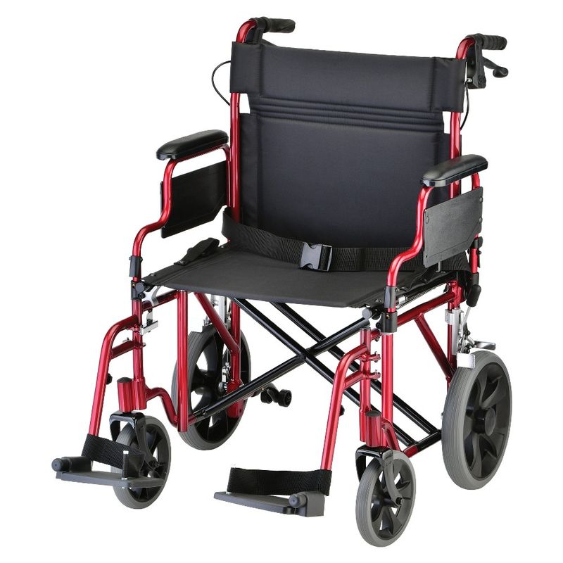 NOVA HD Bariatric Transport Chair  27.75Lbs