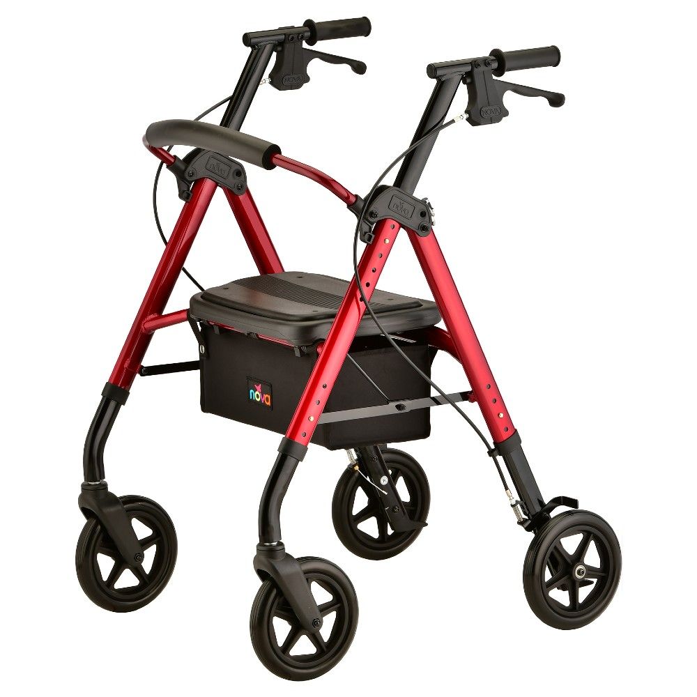 STAR 8 DX Rollator  Seat Height Adjustable 18.5Lbs