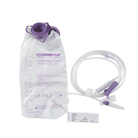 Enteral Feeding Pump Bag Set with ENFit® Connector AMSure® 1200 mL Polyvinyl NonSterile ENFit® Connector Enteral Feeding Pump Bag Set with ENFit® Connector AMSure® 1200 mL Polyvinyl NonSterile ENFit® Connector