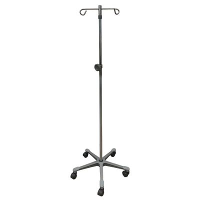 IV Stand Floor Stand 2 Hooks 4 Legs with Casters IV Stand Floor Stand 2 Hooks 4 Legs with Casters