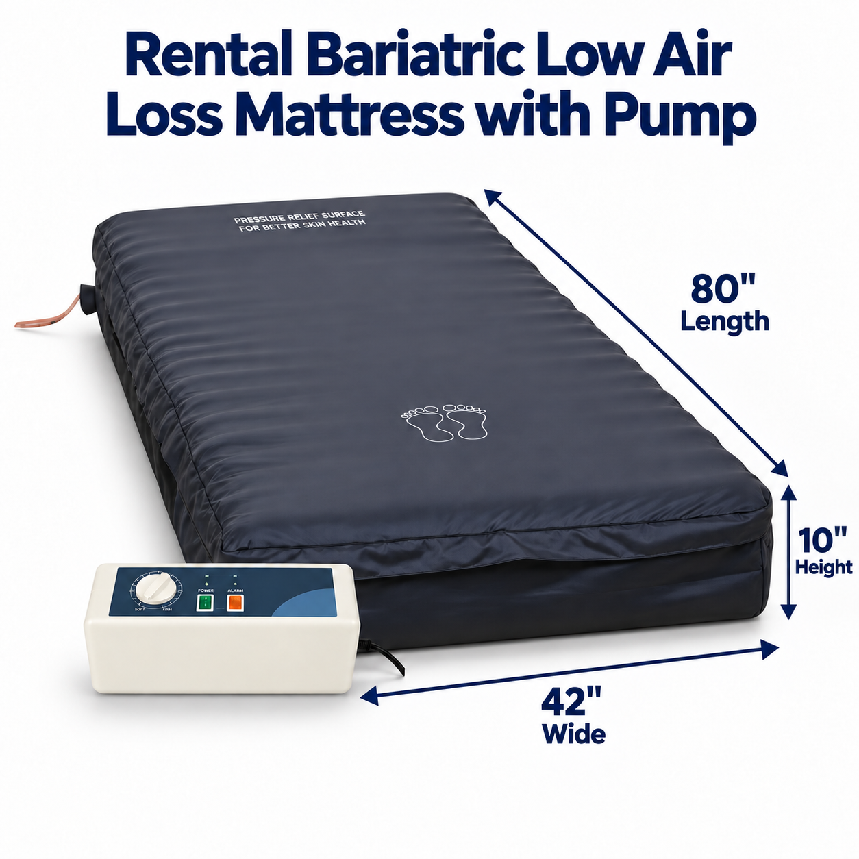 Rental Low Air Loss Mattress Bariatric