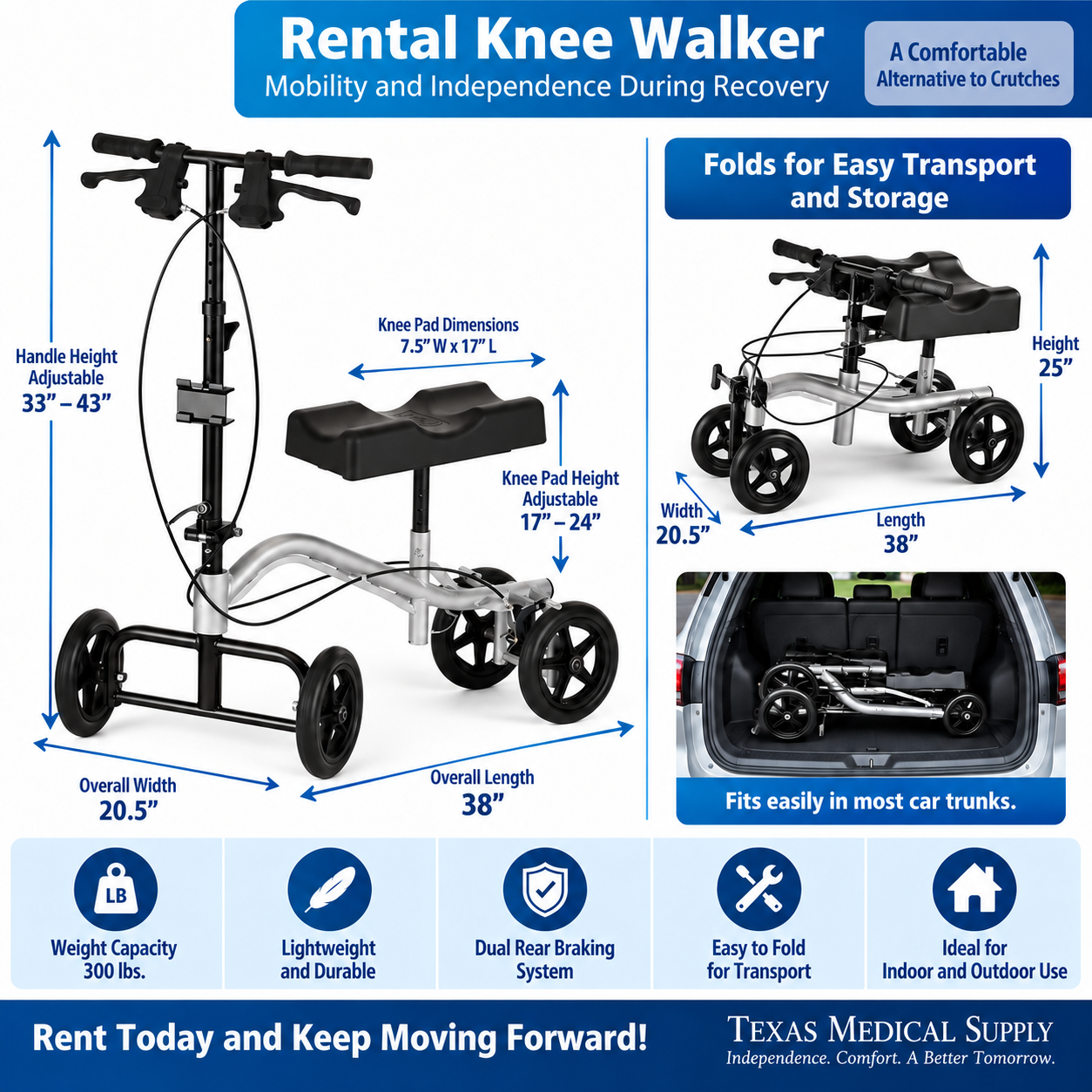 Rental Knee Walker