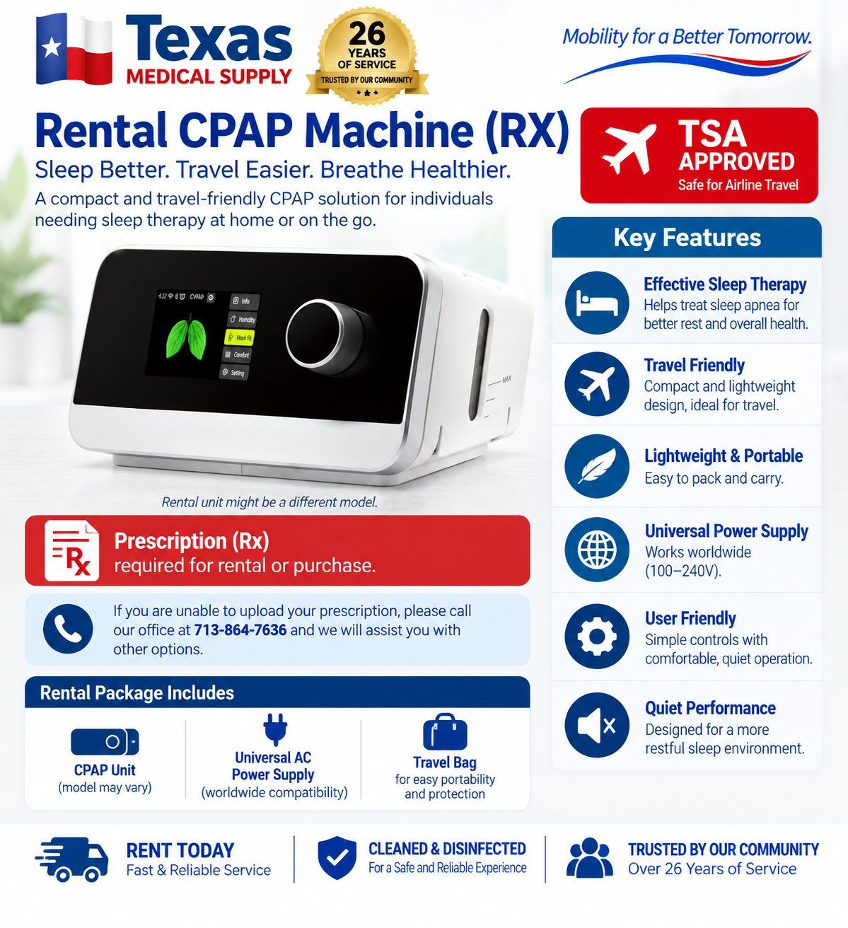 Rental CPAP Machine