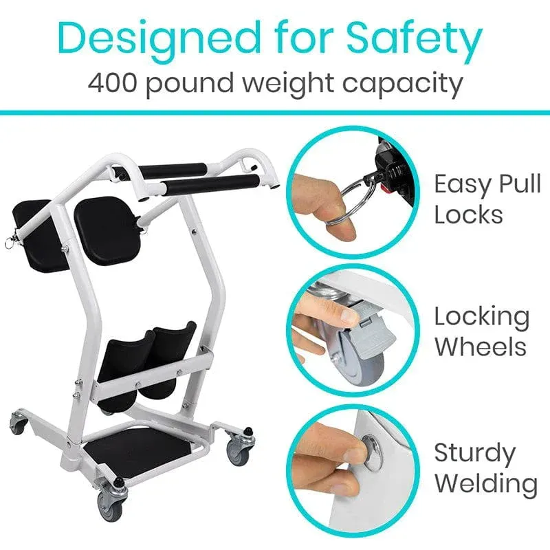Patient Lift Transport Stand Assist