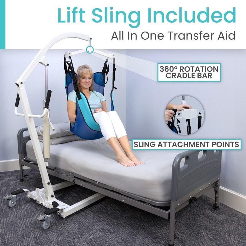 Hydraulic Patient Lift with Sling Hydraulic Patient Lift with Sling