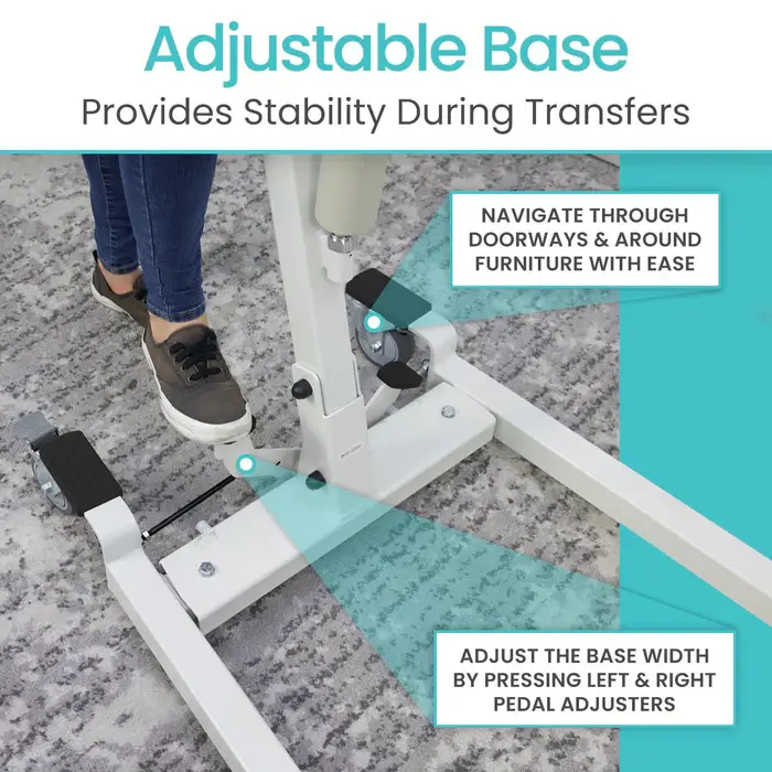 Patient Lift Electric 400Lbs Cap