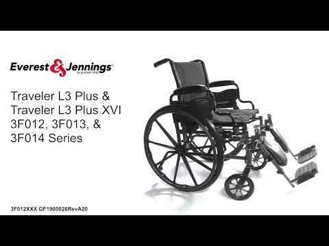 Traveler® L3 Plus Wheelchair 36Lbs