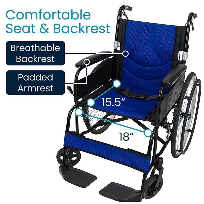 Air Frame Wheelchair 28Lbs