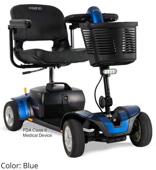 Scooter Pride Go Go® Sport 4 Wheel, Color: Blue