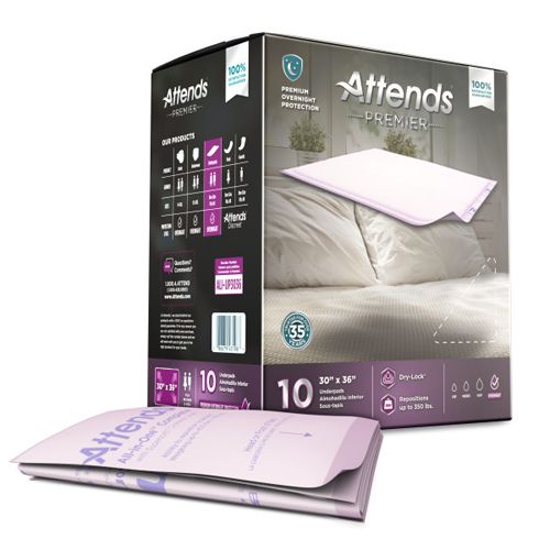 Attends® Premier Underpad, 30″ x 36″ Attends® Premier Underpad, 30″ x 36″