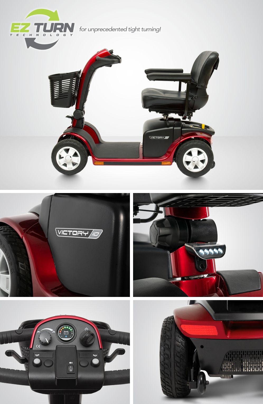 Scooter Pride Victory® 10 4-Wheel