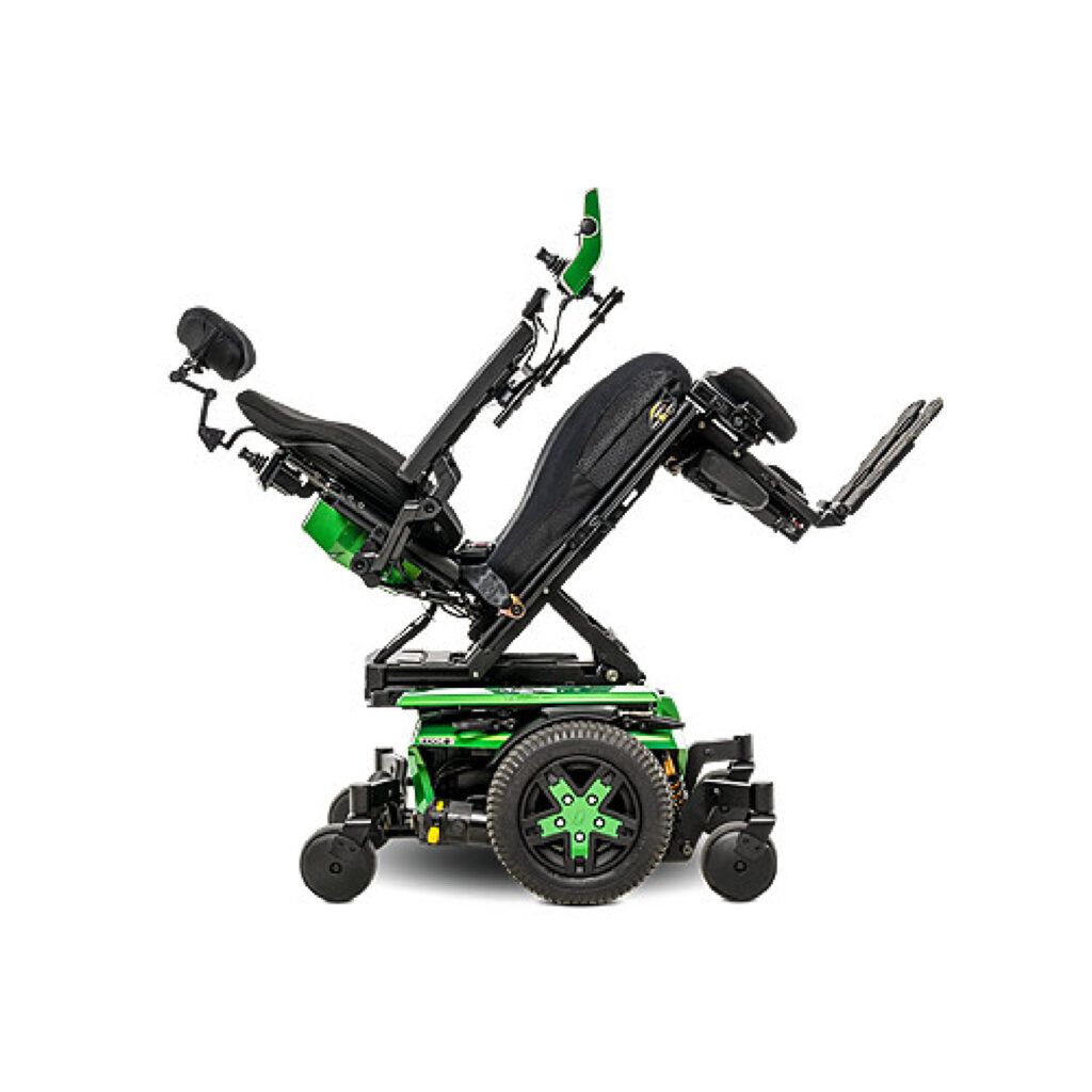 Rental Power Wheelchair With Tilt & Swing Away Footrest