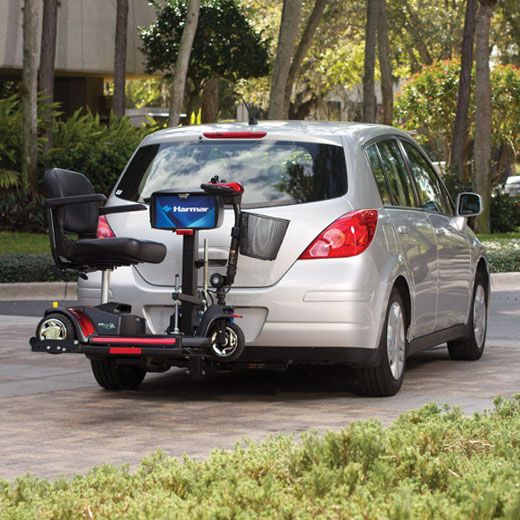 Used 3 Wheel Pride Scooter & Scooter Harmar Lift