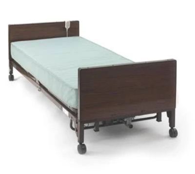 HI-LO Hospital Bed Full Electric Bundle Pkg – MDF Mattress + Rails HI-LO Hospital Bed Full Electric Bundle Pkg – MDF Mattress + Rails