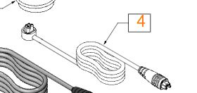 Magic Mobility CJSM2 REPLACEMENT CABLE 1200 Magic Mobility CJSM2 REPLACEMENT CABLE 1200