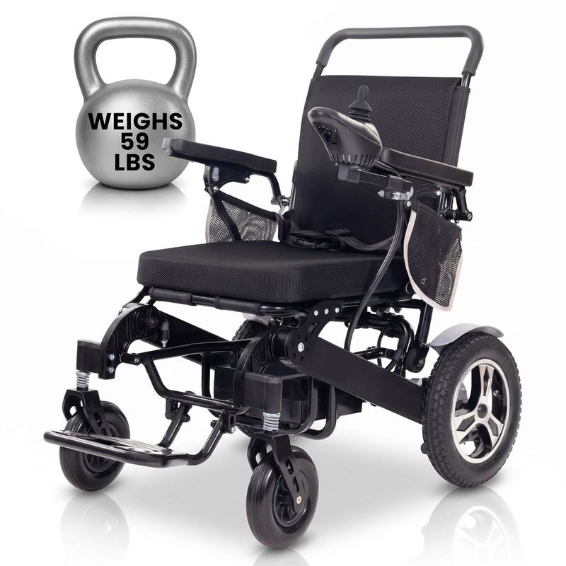 Folding Power Wheelchair – 330 lb Capacity Folding Power Wheelchair – 330 lb Capacity