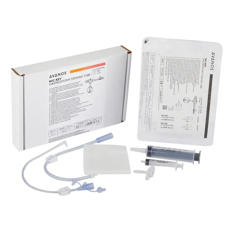 Low Profile Gastrostomy Tube Kit Mic-Key® 20 Fr. X.X cm Tube Silicone Sterile