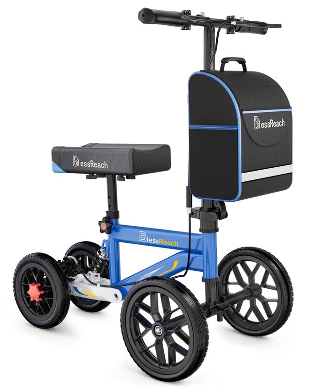 BlessReach All Terrain Knee Walker Scooter for Adults for Foot Injuries BlessReach All Terrain Knee Walker Scooter for Adults for Foot Injuries