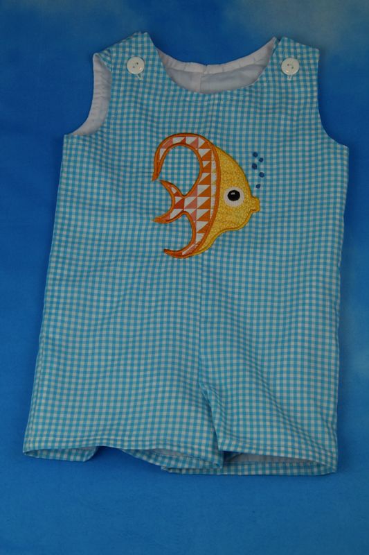 Aqua Tropical Fish Overall