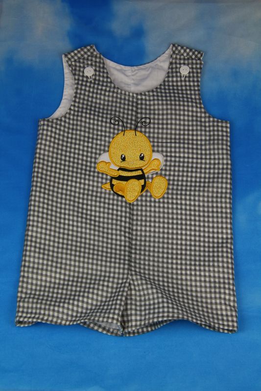 Baby yellow jacket overall