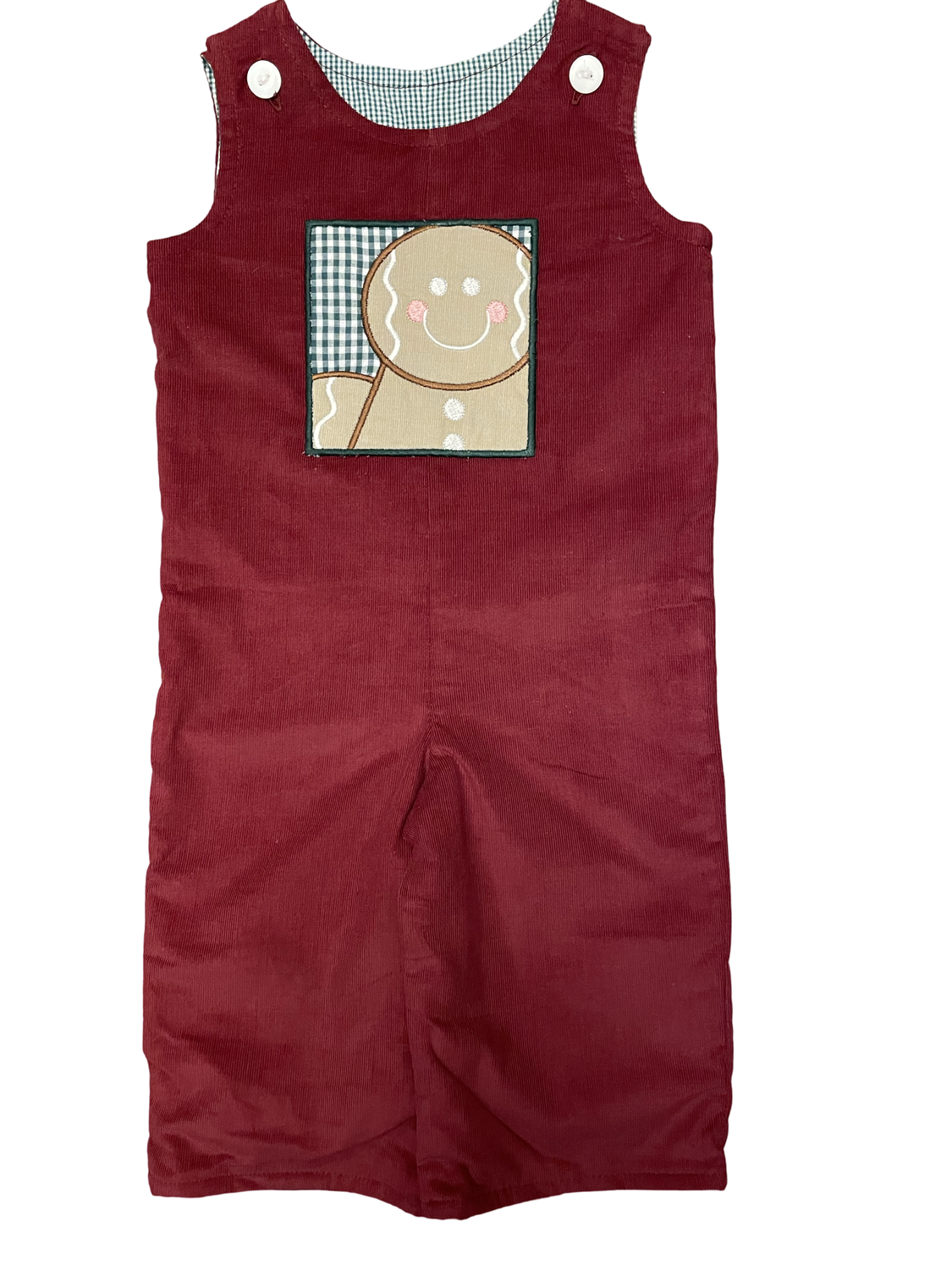 GINGERBREAD MAN OVERALL