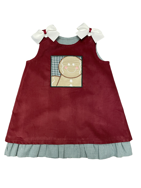 GINGERBREAD GIRL DRESS