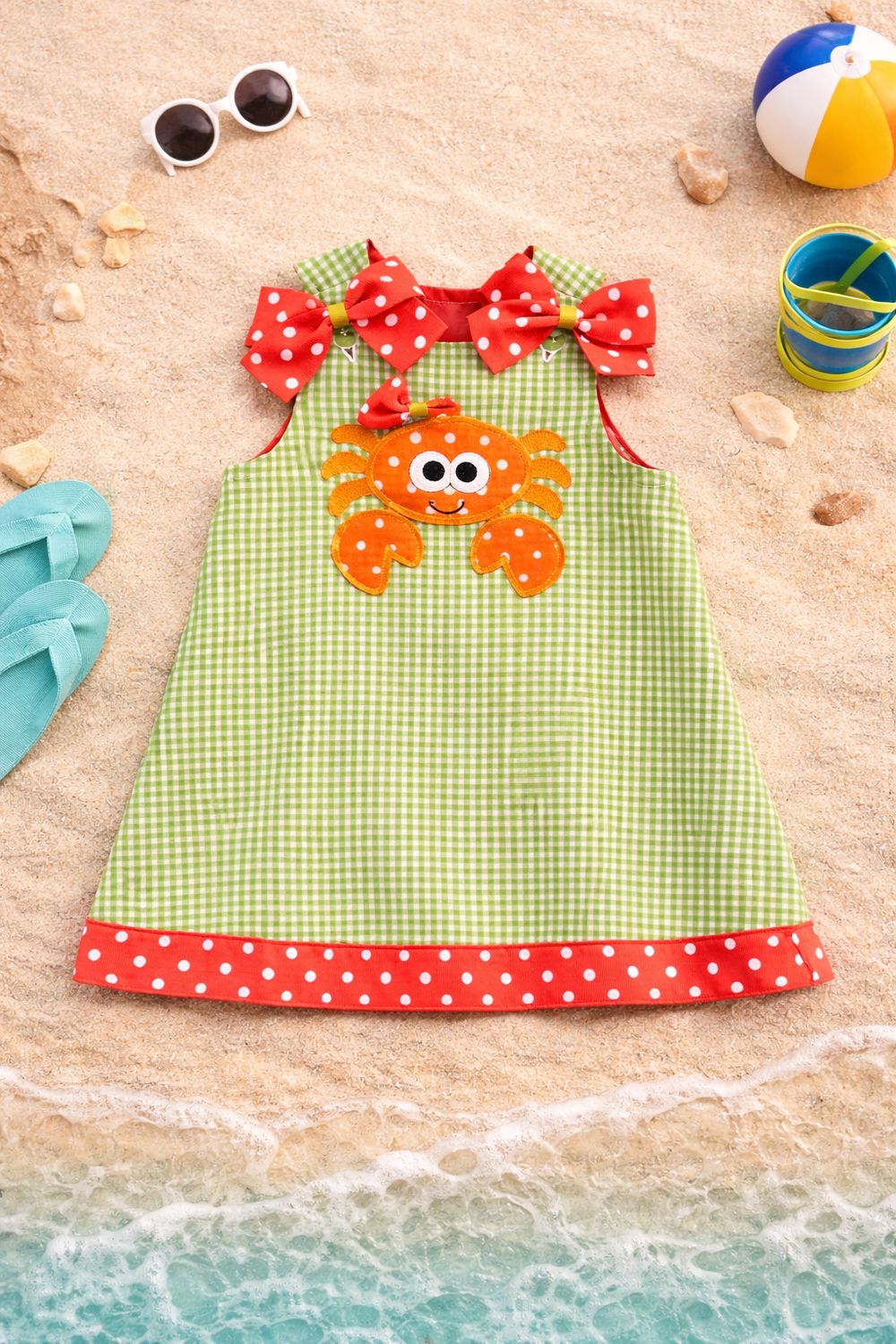 Orange Crab Dress