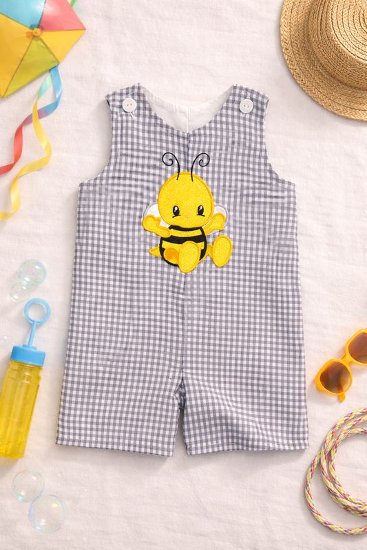 Baby yellow jacket overall