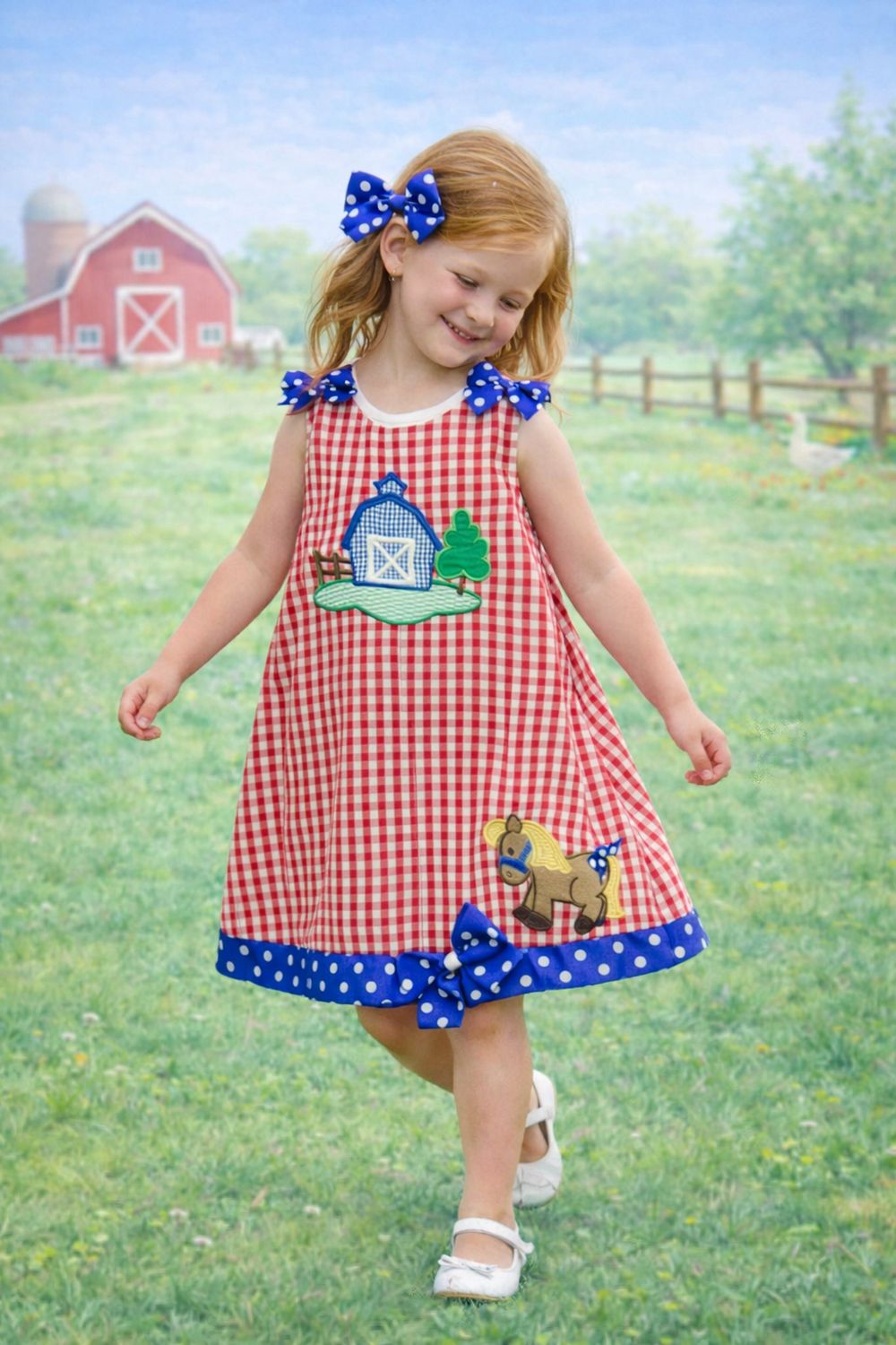 BARNYARD HORSE DRESS