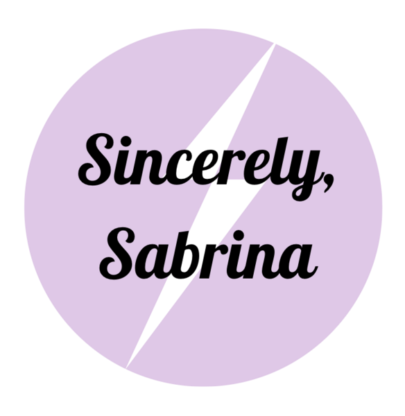 Sincerely, Sabrina Customs