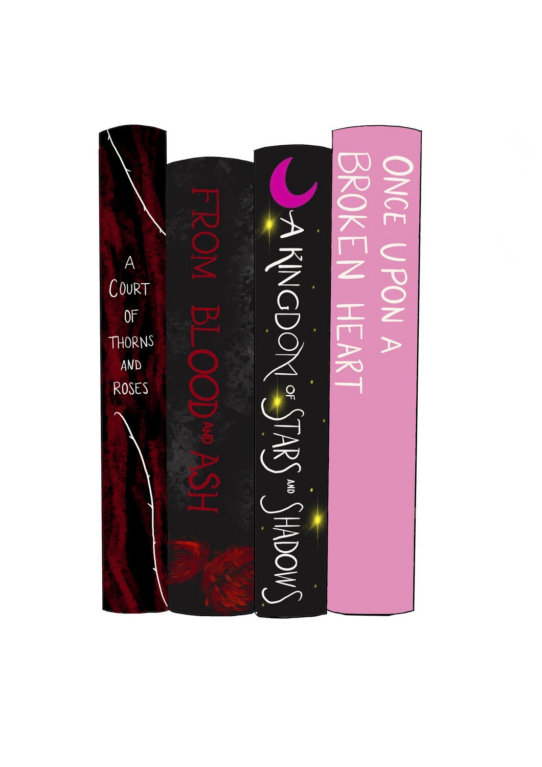 Custom Book Spine Print