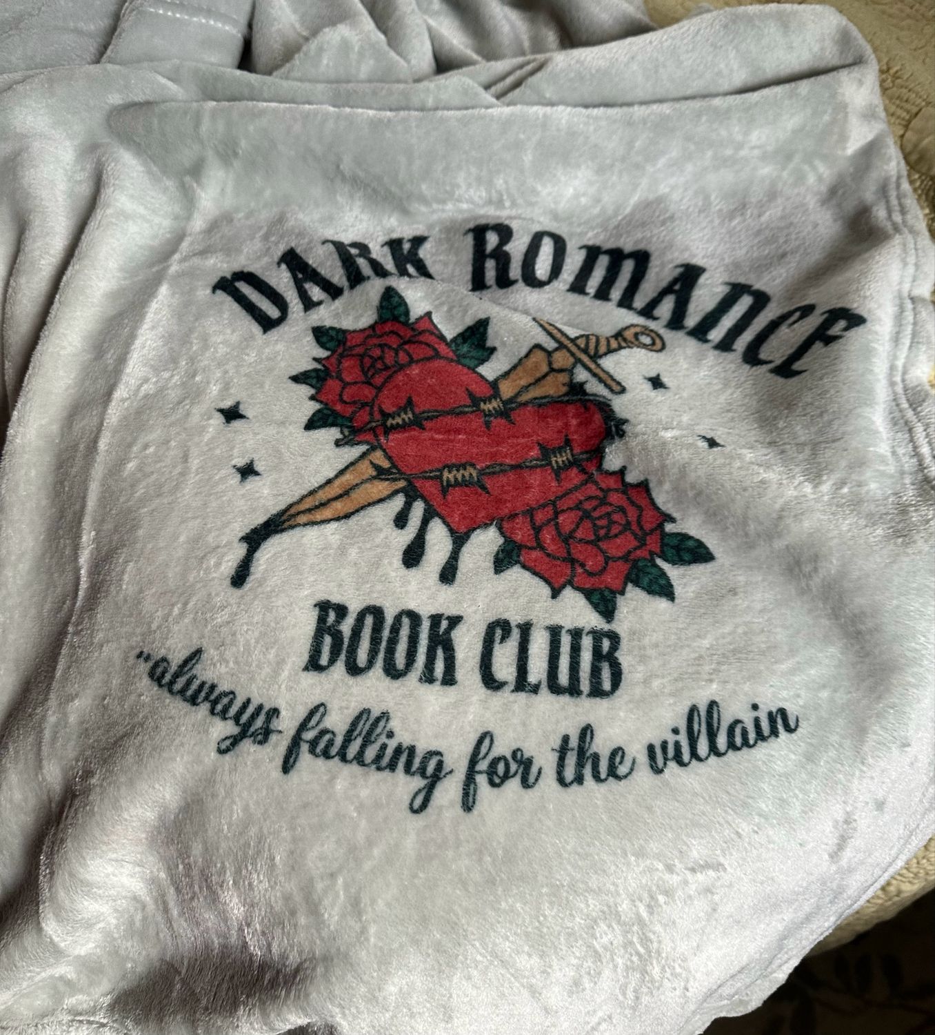 Dark Romance Book Club Blanket