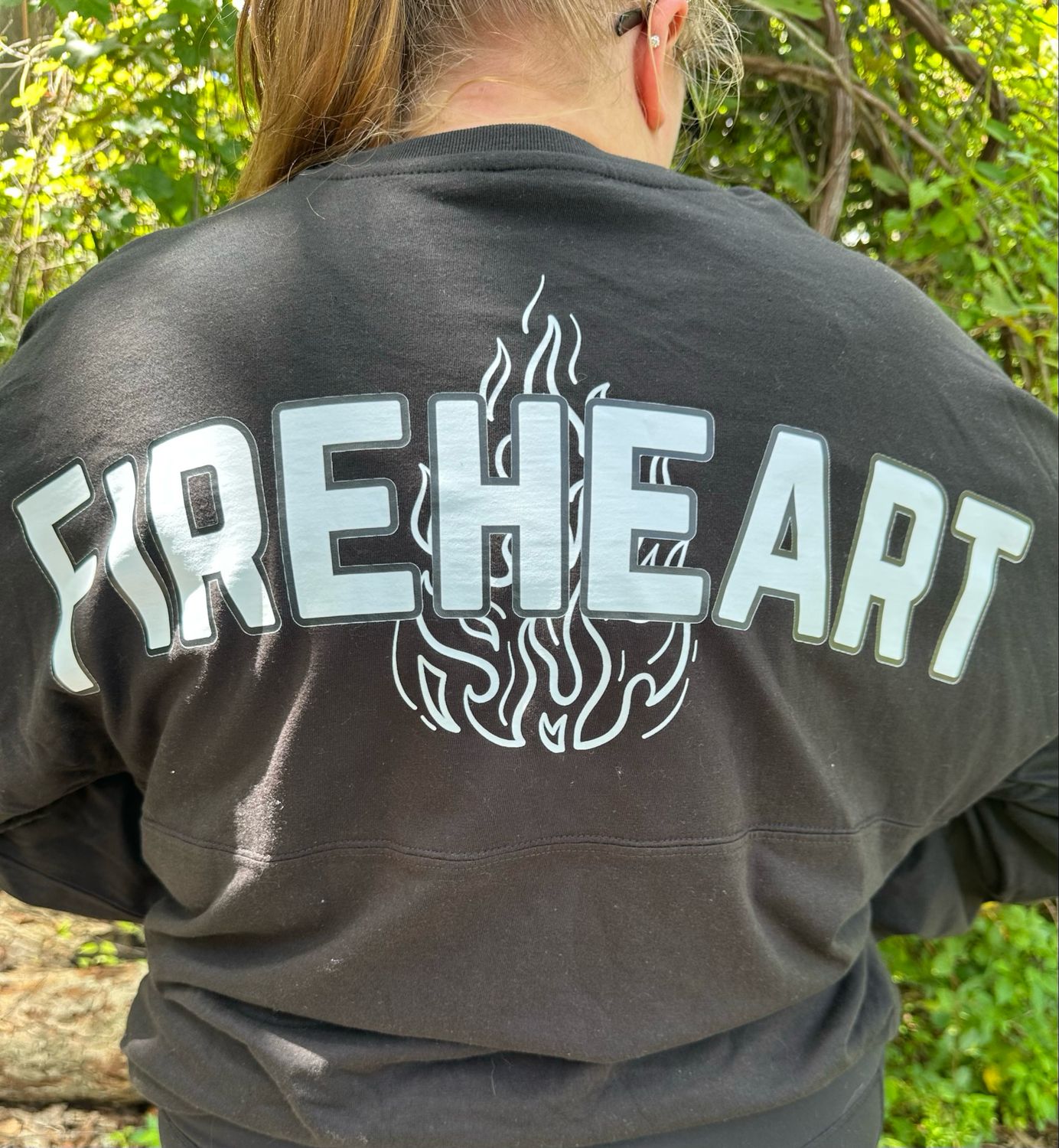 Black Fireheart Spirit Jersey