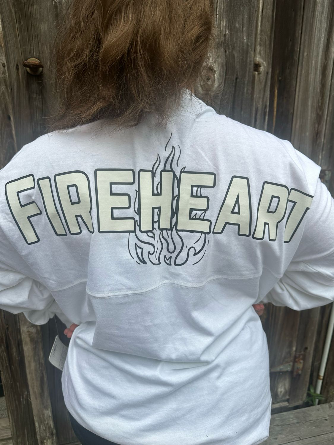 White Fireheart Spirit Jersey