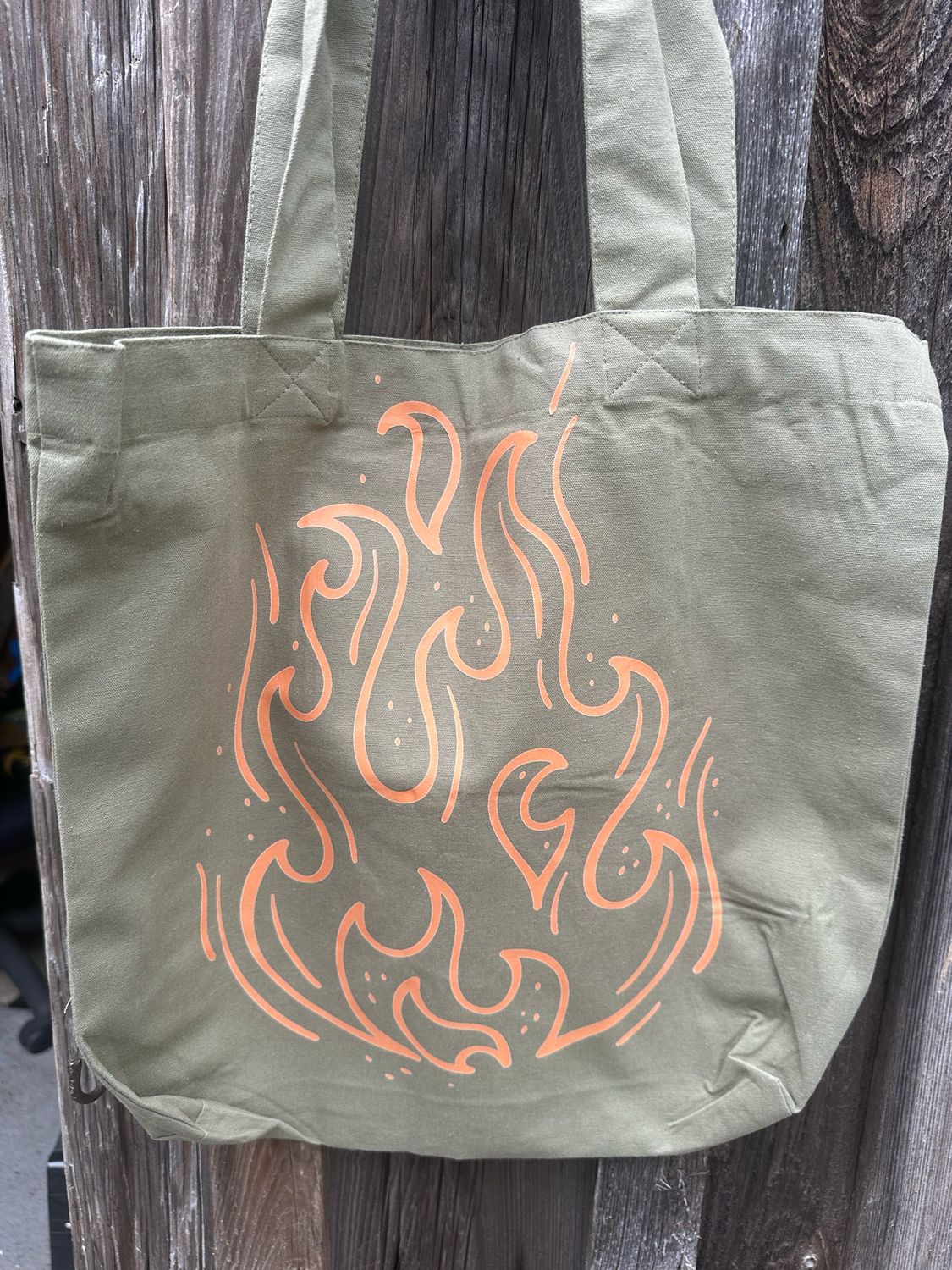 Flame Tote Bag
