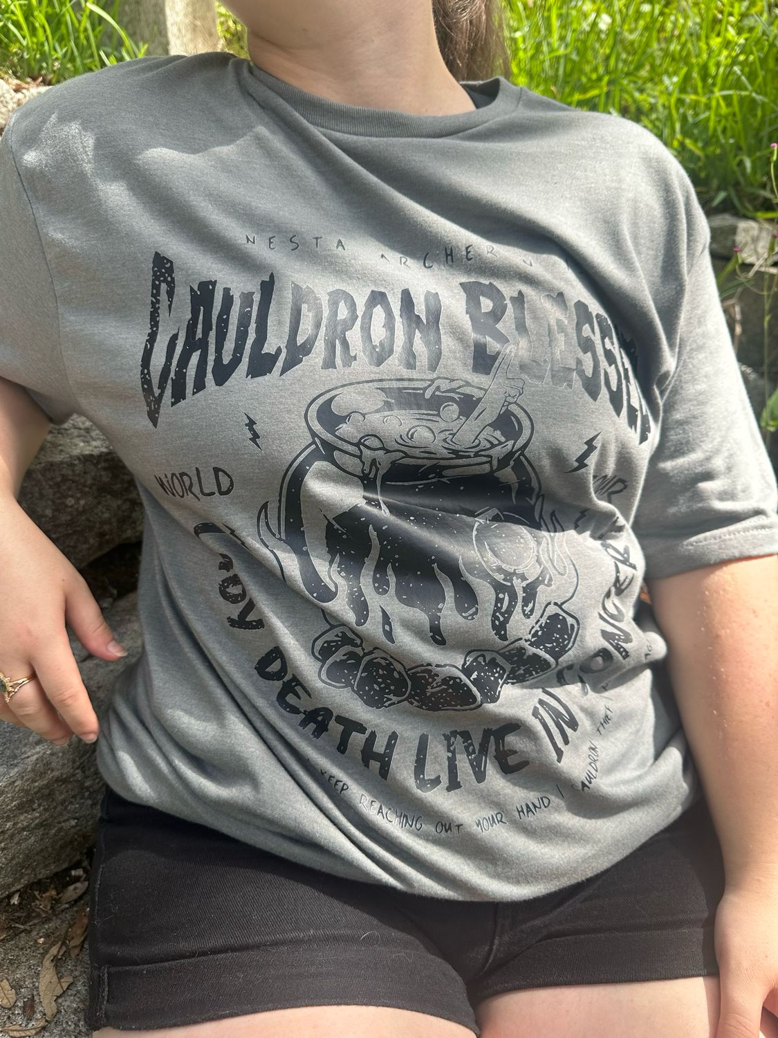 Grey Calderon Blessed Tee