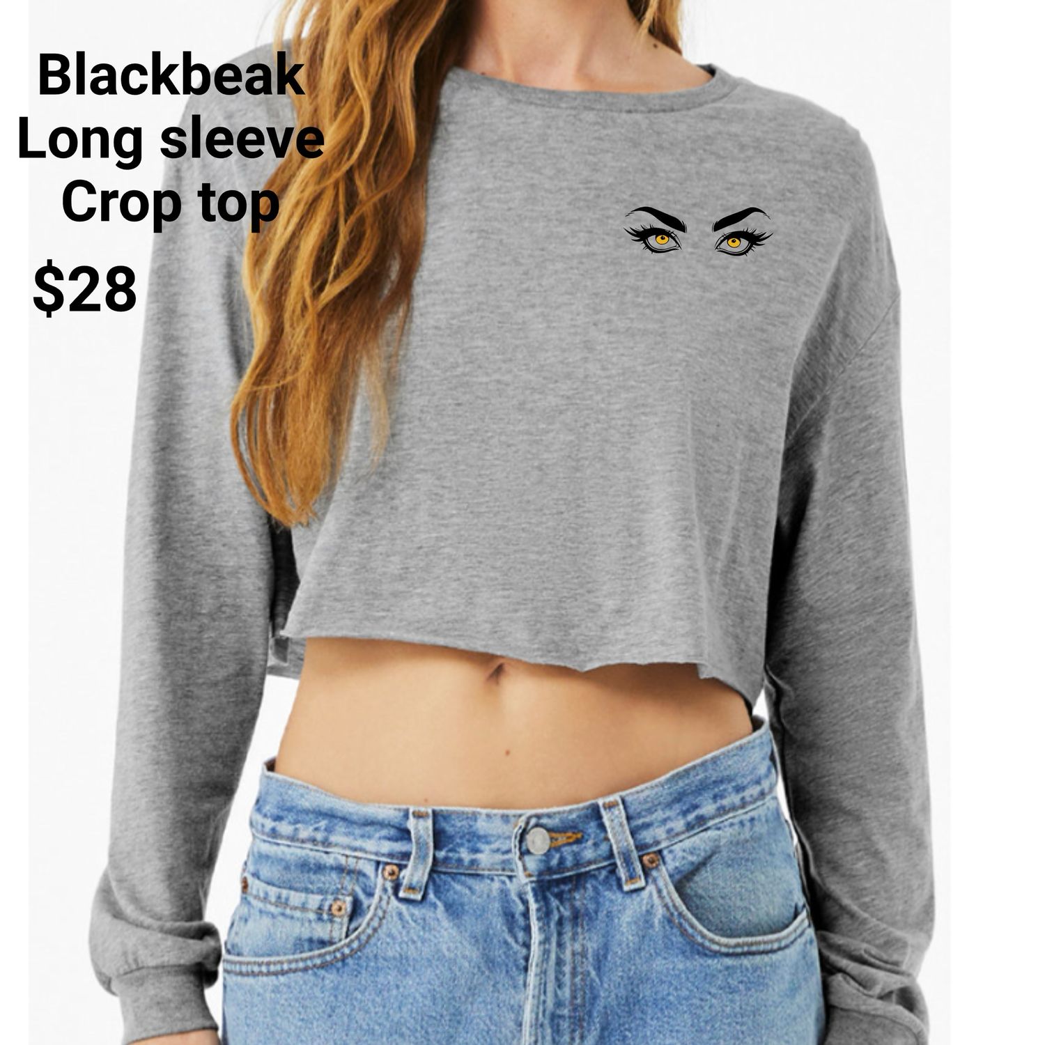 Blackbeak Cropped Long Sleeve