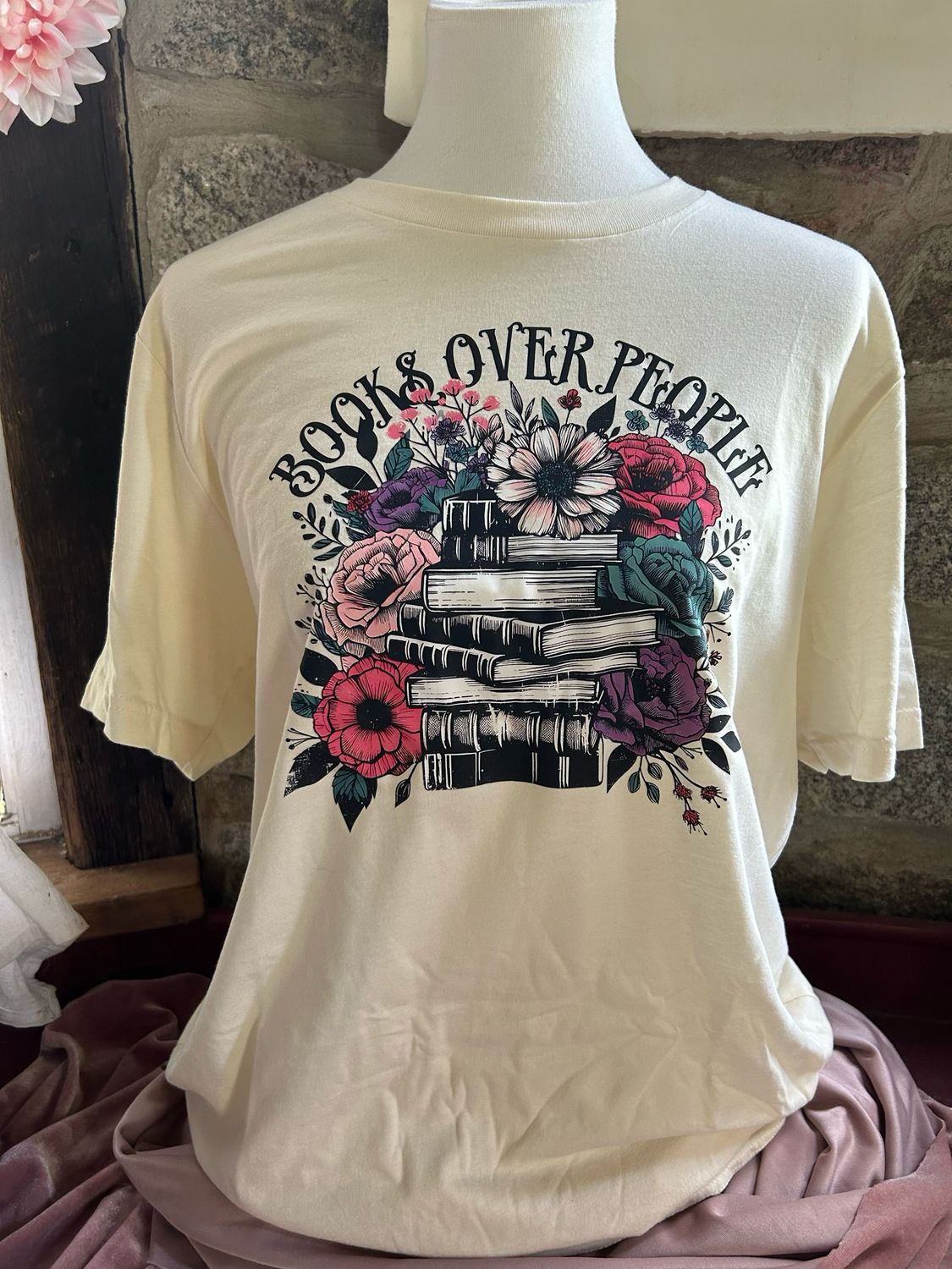 Books Over People Tee