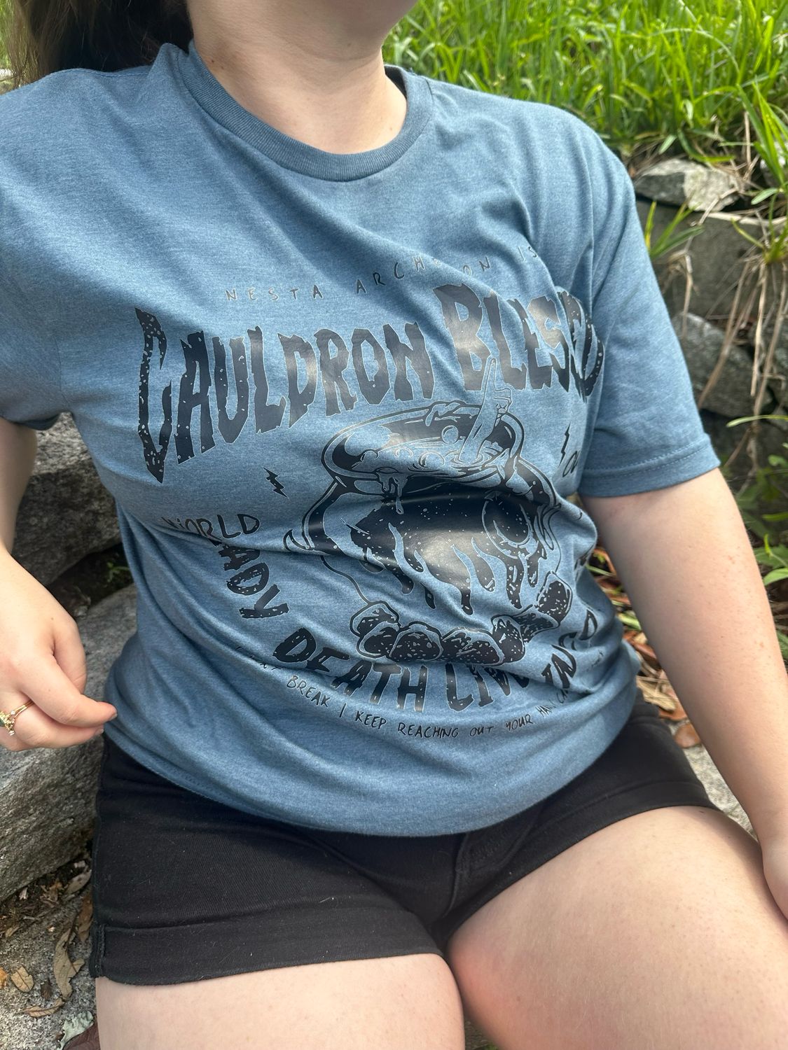 Blue Calderon Blessed Tee