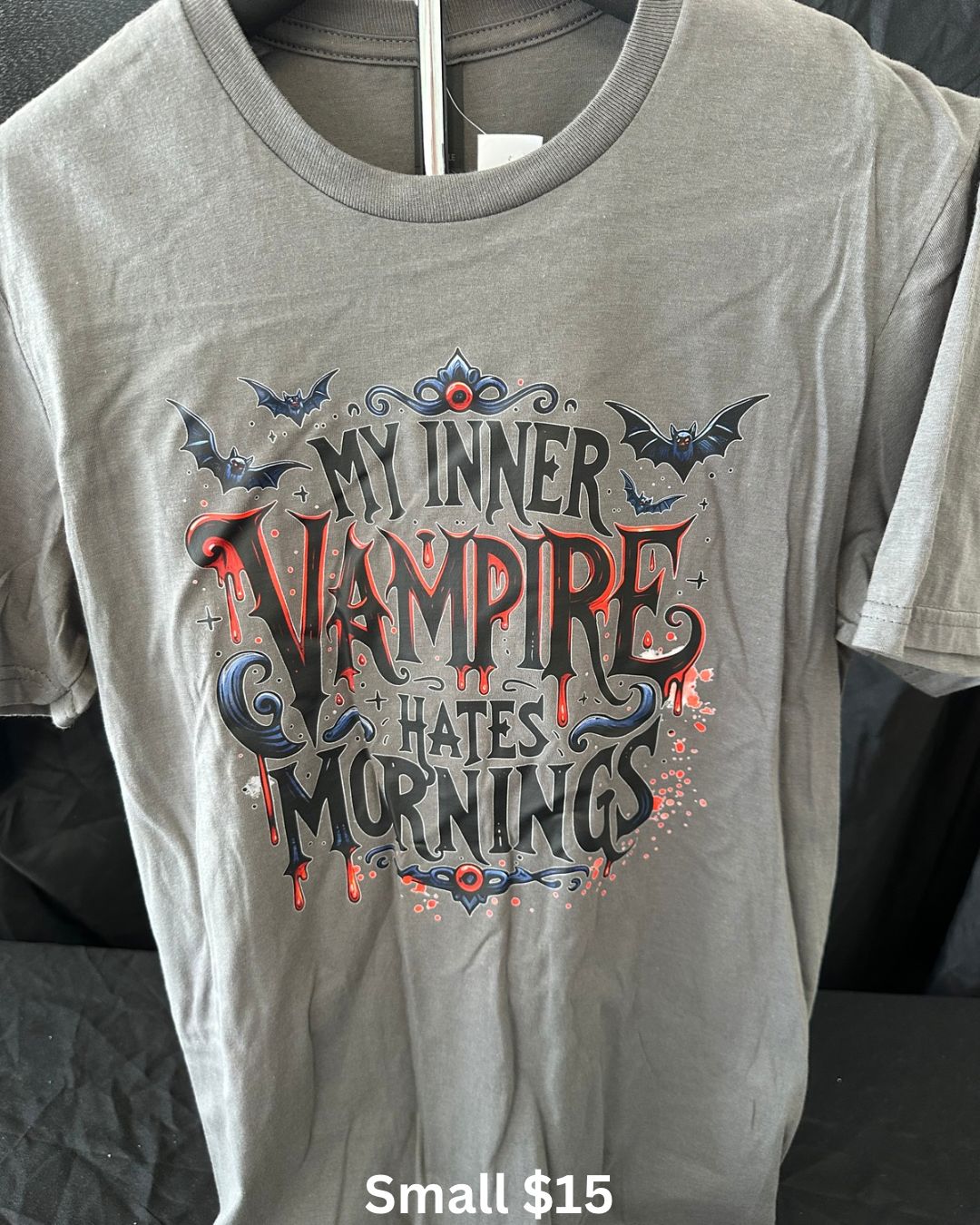 Grey Inner Vampire Tee