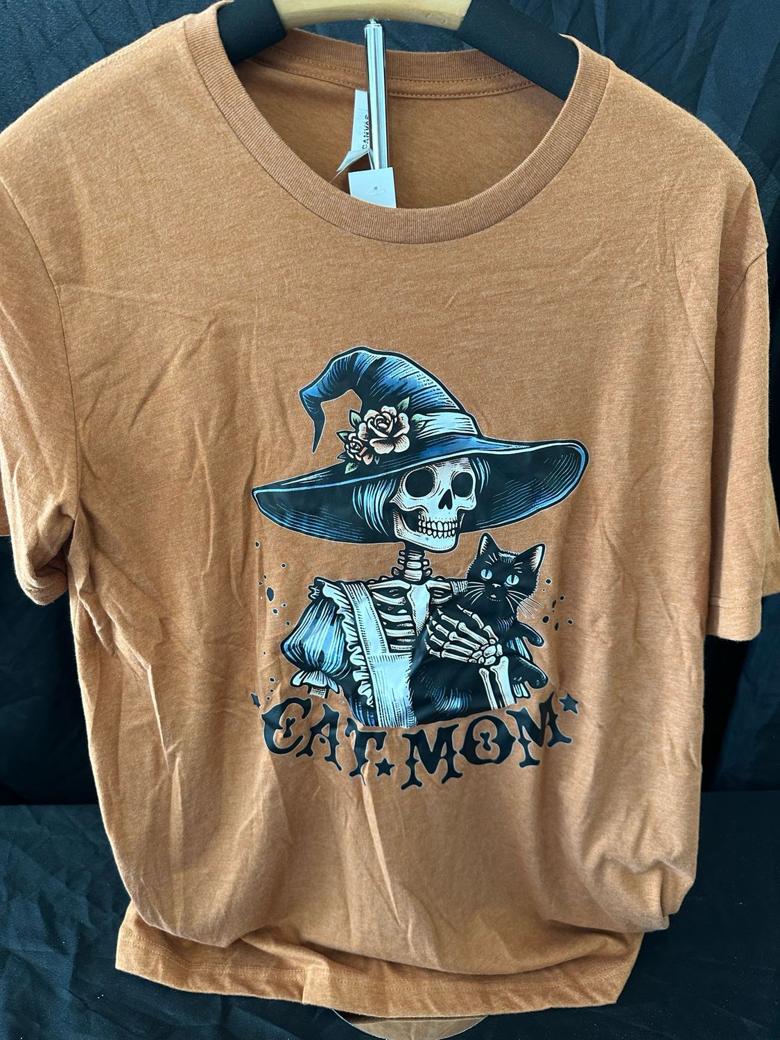 Rust Cat Mom Tee