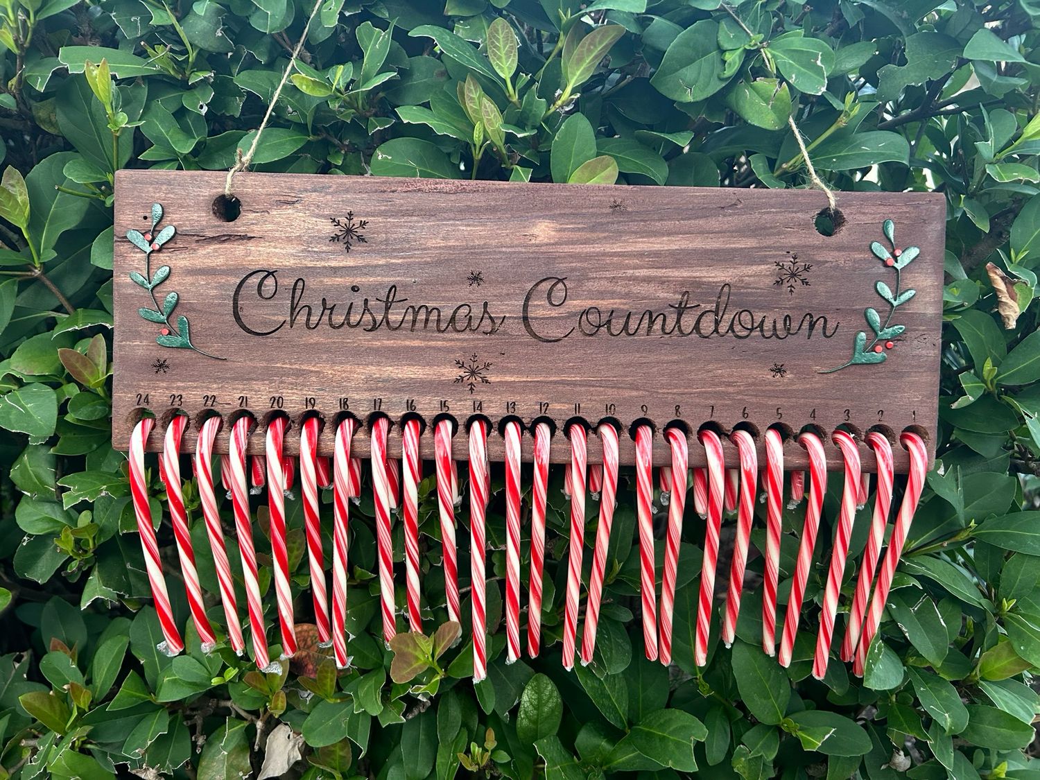 Candy Cane Christmas Countdown