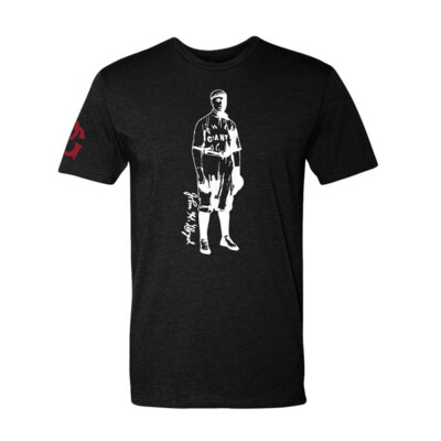 John H Lloyd : Philadelphia Giants t-shirt featuring vintage baseball design in black