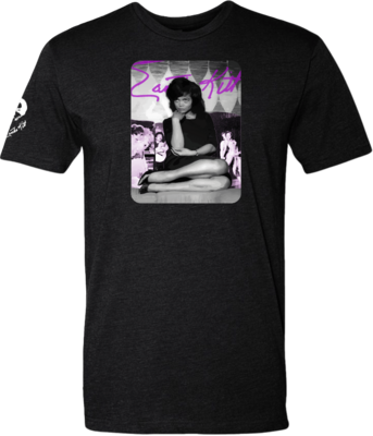 Eartha Kitt T-shirt featuring retro-inspired design
